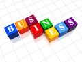 Business in colour 3 Royalty Free Stock Photo