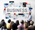 Business Commercial Corporate Enterprise Firm Concept Royalty Free Stock Photo