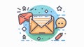 Business Communication Failure Alert Message Icon Symbol