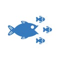 Business, competition, competitors icon, fish hunting