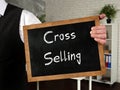 Business concept about Cross Selling with inscription on the page