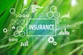 Insurance in Business Concept Royalty Free Stock Photo