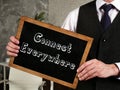 Business concept meaning Connect Everywhere with sign on the sheet Royalty Free Stock Photo