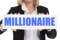 Business concept millionaire rich wealth businesswoman success s