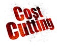 Business concept: Cost Cutting on Digital background