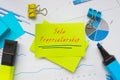 Business concept about Sole Proprietorship with phrase on the piece of paper