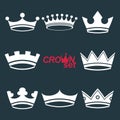 Business conceptual icons, can be used in graphic and web design Royalty Free Stock Photo