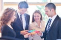 Business Connection Corporate Team Jigsaw Puzzle Concept Royalty Free Stock Photo