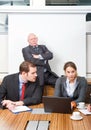 Business contempt Royalty Free Stock Photo