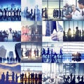 Business Corporate Team Collaboration Success Start Concept Royalty Free Stock Photo