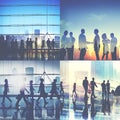 Business Corporate Team Collaboration Success Start Concept Royalty Free Stock Photo