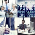 Business Corporate Team Collaboration Success Start Concept Royalty Free Stock Photo