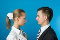 Business couple Royalty Free Stock Photo