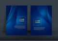 Business cover design. Brochure template layout, Blue cover design, business annual report, flier, magazine