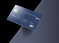 A business credit card balances on the edge