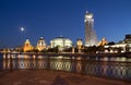 Business and cultural complex Riverside towers, Moscow Royalty Free Stock Photo