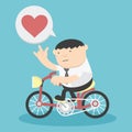Business cycling show love