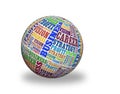 Business 3d sphere Royalty Free Stock Photo