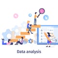 Business Data Analysis Teamwork Strategy Growth