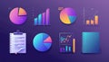 Business Data Visualization and Analysis Royalty Free Stock Photo