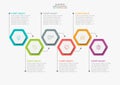 Business data visualization. timeline infographic icons designed for abstract background template Royalty Free Stock Photo