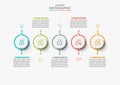 Business data visualization. timeline infographic icons designed for abstract background template Royalty Free Stock Photo