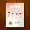 Business design background. Cover mockup layout brochure magazine report