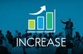 Business Development Growth Bar Chart Concept Royalty Free Stock Photo