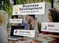 Business Development Growth Success Improvement Conept