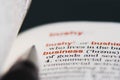 Business dictionary Royalty Free Stock Photo