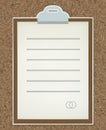 Business document paper icon isolated Royalty Free Stock Photo