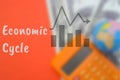 Business or Economic Cycle. Business concept Royalty Free Stock Photo