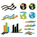 Business economy and finance Symbol