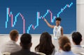 Group of people at business conference or lecture Royalty Free Stock Photo