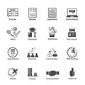 Business Employment Icons Set