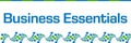 Business Essentials Green Blue Graphics Bottom Horizontal