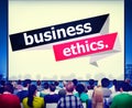 Business Ethics Integrity Honesty Trust Concept Royalty Free Stock Photo
