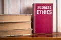 Business Ethics. Morality, trust, choice and responsibility concept Royalty Free Stock Photo