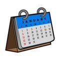 Business Event Calendar. Business Icon Illustration