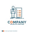 Business, explanation, graph, meeting, presentation Logo Design