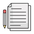 Business fill inside vector icon which can easily modify or edit
