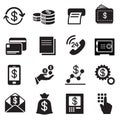 Business , finance, Investment icons Set