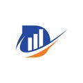 Business Finance Logo template vector icon design,