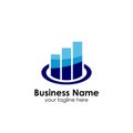 business finance and marketing logo design template