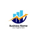 business finance and marketing logo design template