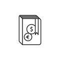 Business, Finance, money, financial planning, capit icon. Element of money diversification illustration. Signs and symbols icon fo Royalty Free Stock Photo