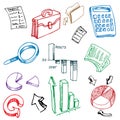 Business Financial Accounting Drawing Set