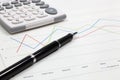 Business of financial analysis Royalty Free Stock Photo