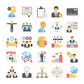 Business Flat Colored Icons 9