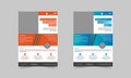 Business flyer, Brochure Design and Leaflets a4 Template. Cover Book and Magazine. Annual Report Vector illustration Royalty Free Stock Photo